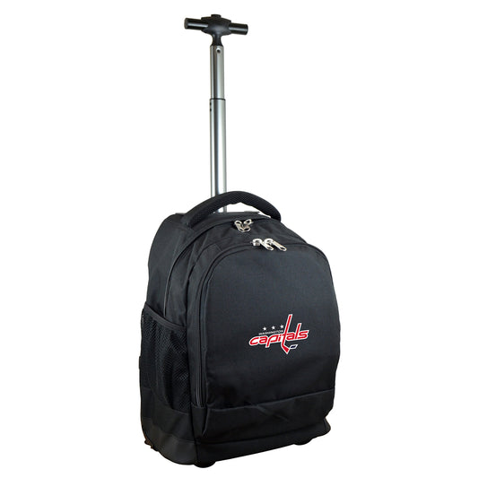 Washington Capitals Premium Wheeled Backpack in Black