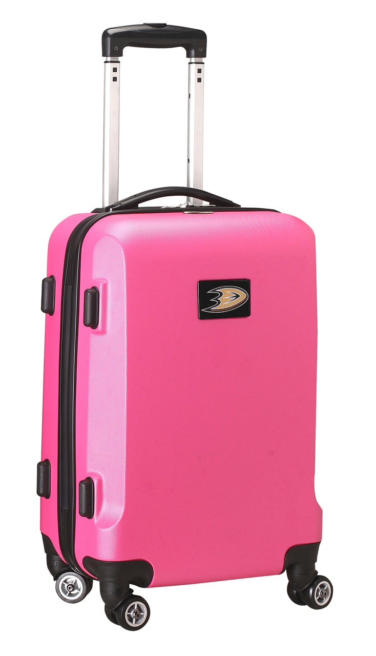 Anaheim Mighty Ducks 20" Pink Domestic Carry-on Spinner
