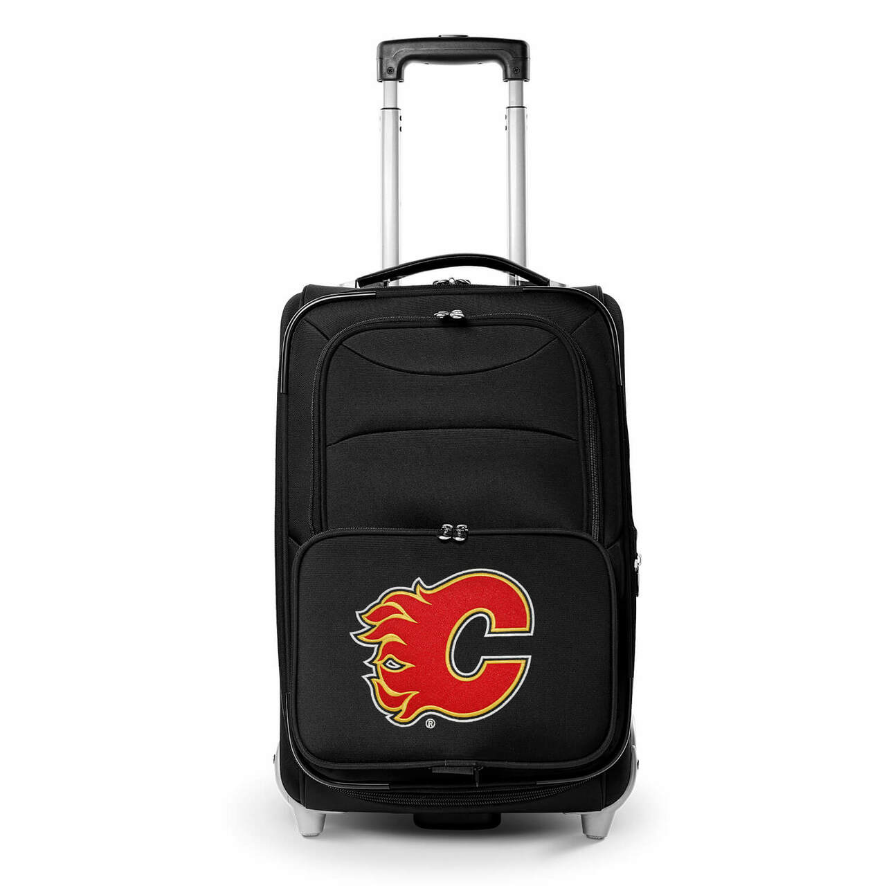Flames Carry On Luggage | Calgary Flames Rolling Carry On Luggage