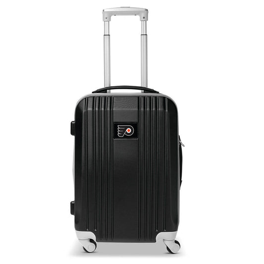 Flyers Carry On Spinner Luggage | Philadelphia Flyers Hardcase Two-Tone Luggage Carry-on Spinner in Black