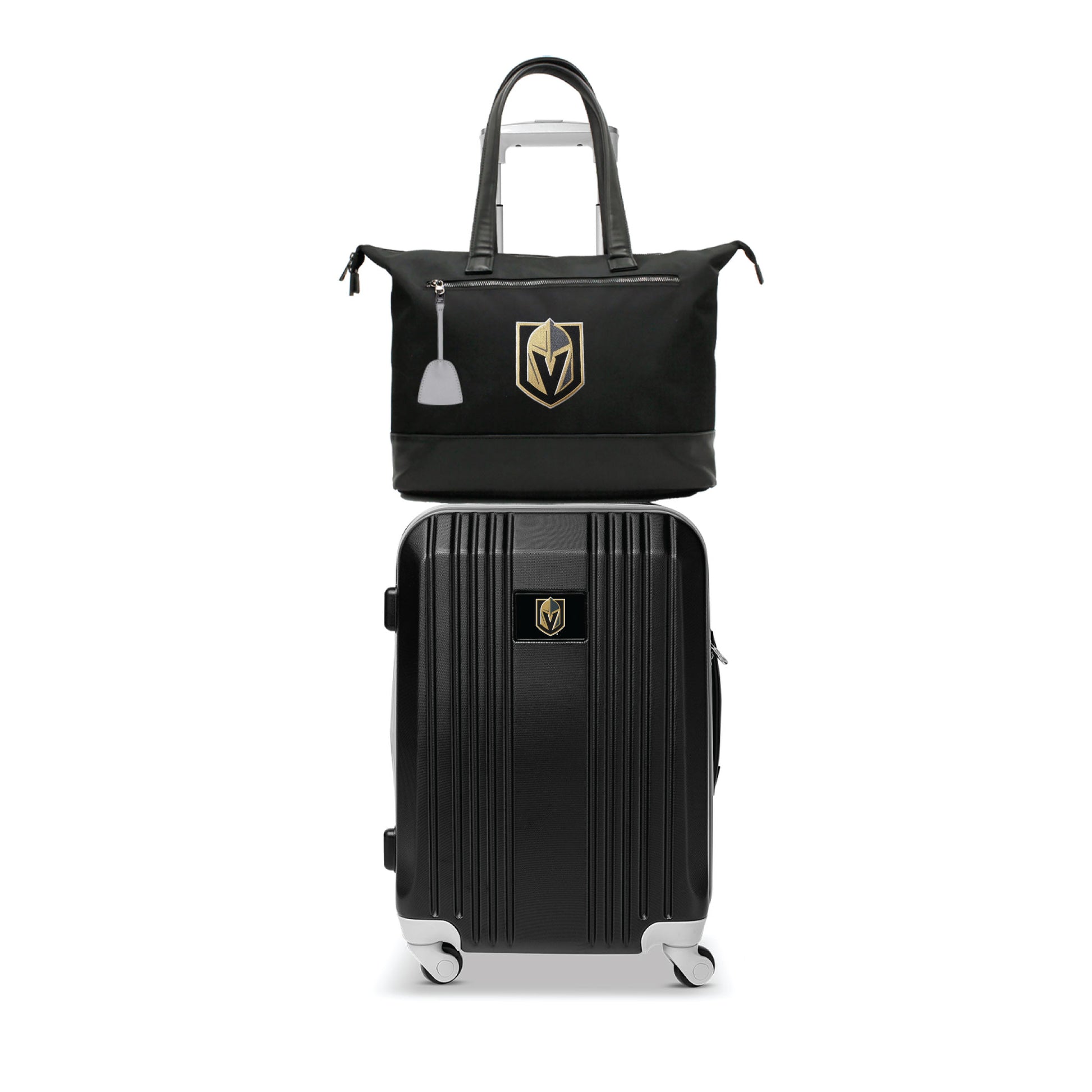 Vegas Golden Knights Premium Laptop Tote Bag and Luggage Set