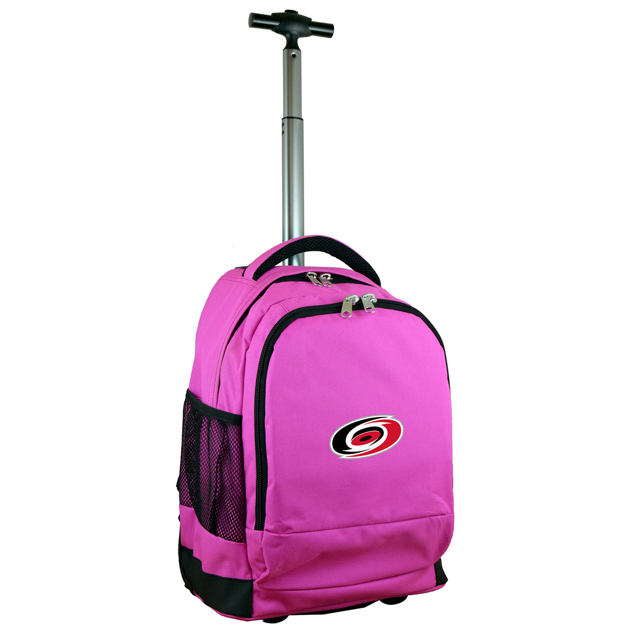 Carolina Hurricanes Premium Wheeled Backpack in Pink