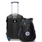 Winnipeg Jets 2 Piece Premium Colored Trim Backpack and Luggage Set