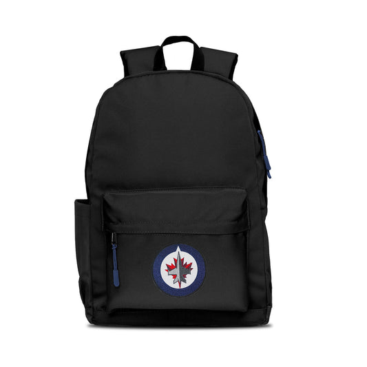 Winnipeg Jets Campus Laptop Backpack- Black