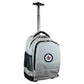 Winnipeg Jets Premium Wheeled Backpack in Grey