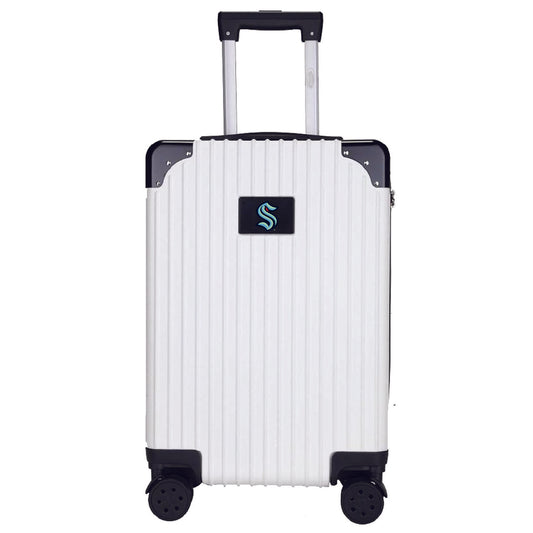 Seattle Kraken Premium 2-Toned 21" Carry-On Hardcase in White