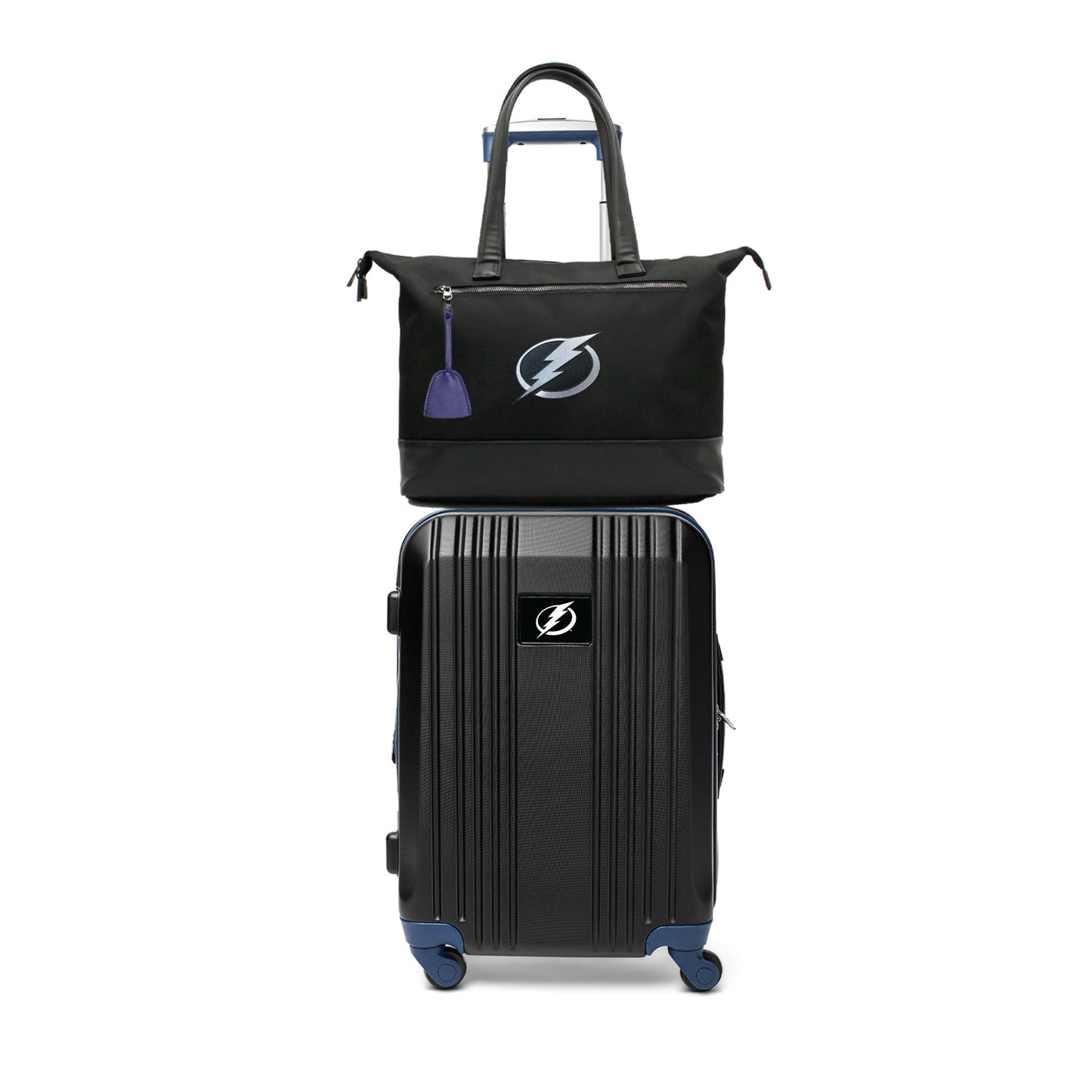 Tampa Bay Lightning Premium Laptop Tote Bag and Luggage Set