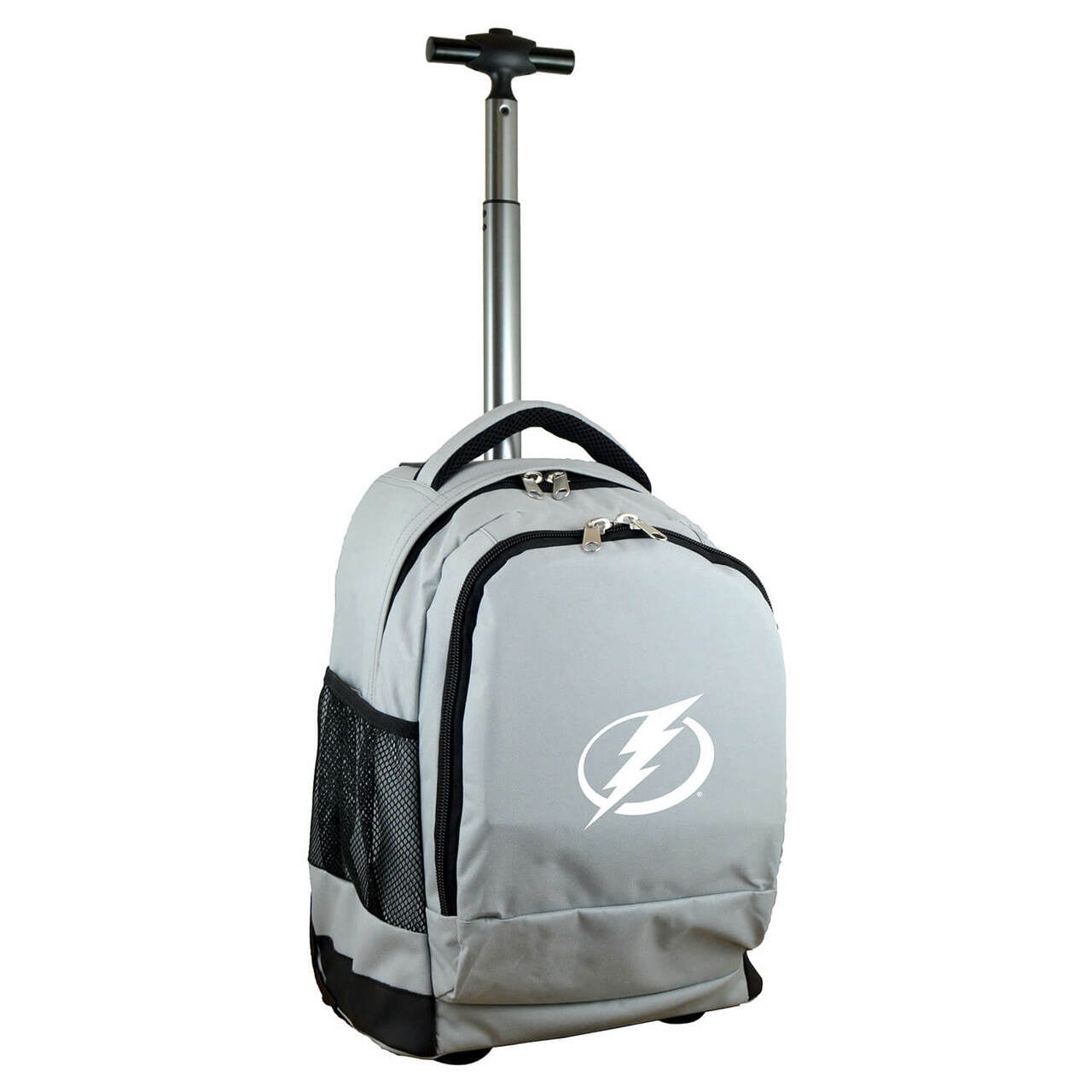 Tampa Bay Lightning Premium Wheeled Backpack in Grey