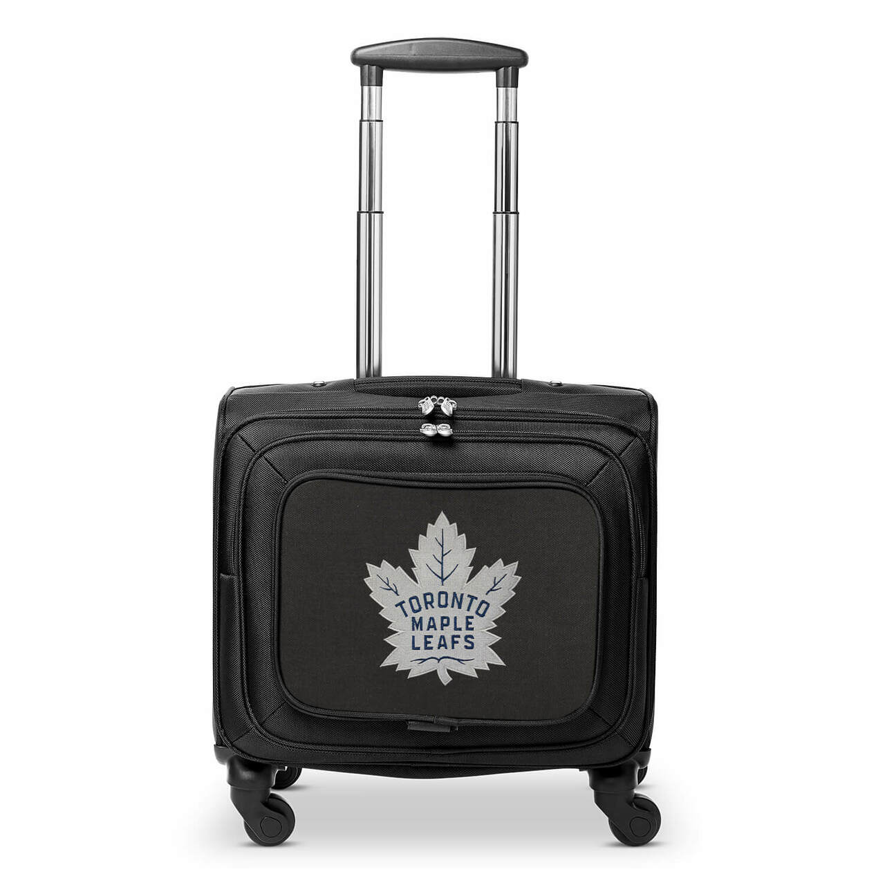 Toronto Maple Leafs 14" Black Wheeled Laptop Overnighter