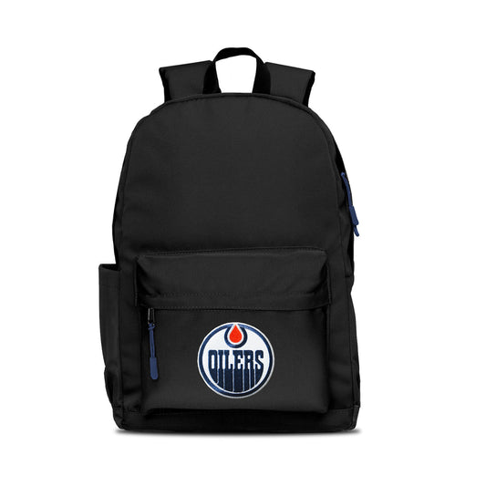 Edmonton Oilers Campus Laptop Backpack- Black