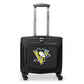 Pittsburgh Penguins 14" Black Wheeled Laptop Overnighter