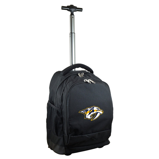 Nashville Predators Premium Wheeled Backpack in Black