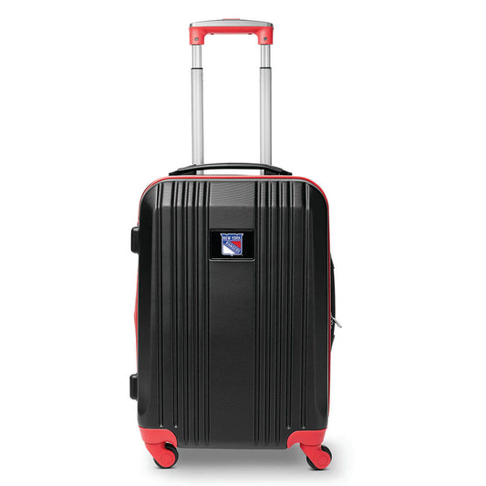 Rangers Carry On Spinner Luggage | New York Rangers Hardcase Two-Tone Luggage Carry-on Spinner in Red