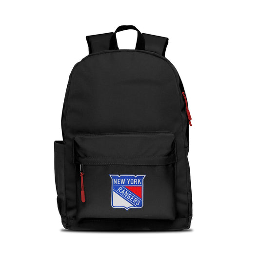New York Rangers Campus Laptop Backpack- Black