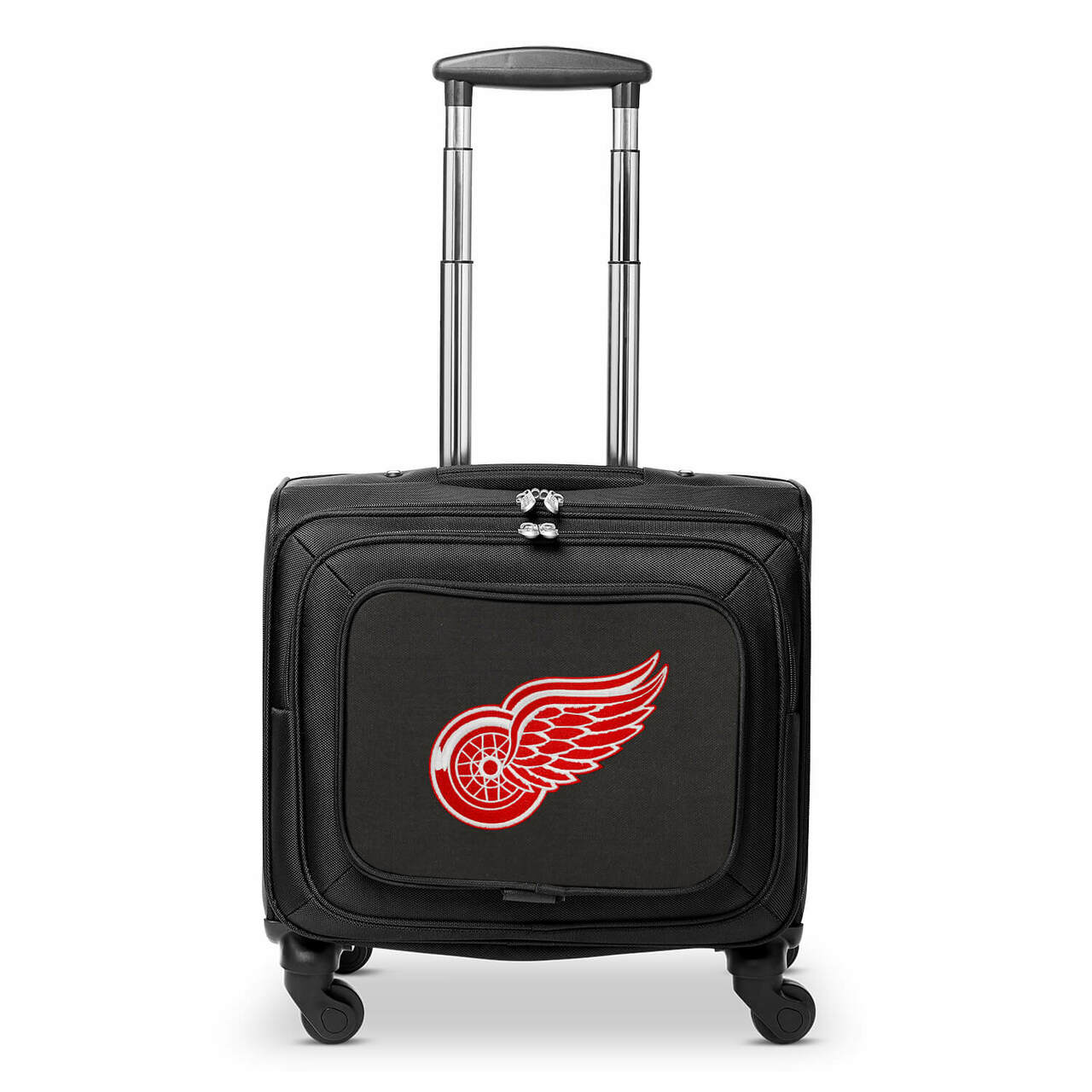 Detroit Red Wings 14" Black Wheeled Laptop Overnighter