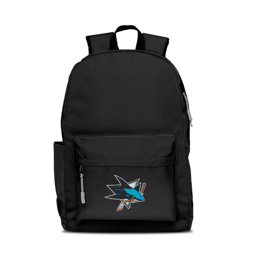 San Jose Sharks Campus Laptop Backpack- Black